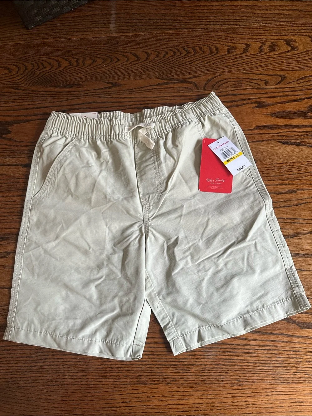 Lucky Brand Boys Pelican Quick-Dry Pull-On Shorts 10/12 NWT